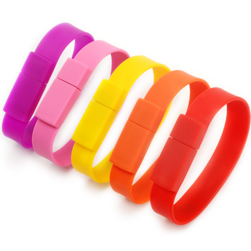 Promotional Gifts Silicone Bracelet USB Flash Drive Free Sample